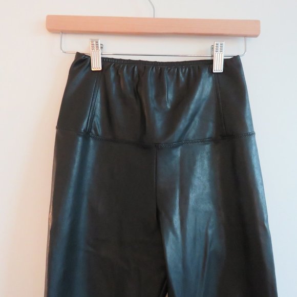 ARITZIA WILFRED Daria Black Faux Leather Leggings - Size S - Picture 3 of 15
